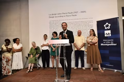 Le design selon Pierre Paulin du 27 juin au 1er novembre 2026 au musée Fabre