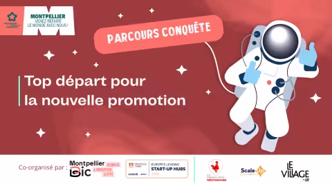 Le BIC de Montpellier accueille la deuxième promotion des entreprises du parcours Conquête