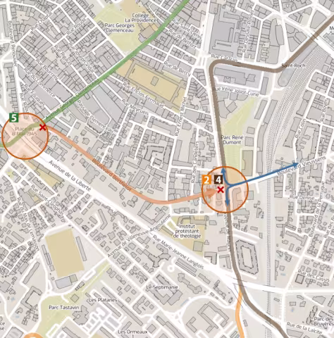 Boulevard Berthelot : des travaux de nuit du 26 au 30 octobre 2026 en vue de sa mise à sens unique