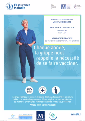 Montpellier organise une journée d’information et de sensibilisation à la vaccination avec l'Institut Bouisson-Bertrand le 28/10